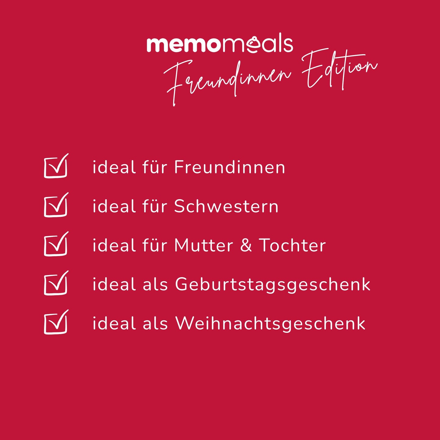 Das Erlebnis-Dinner für Freundinnen