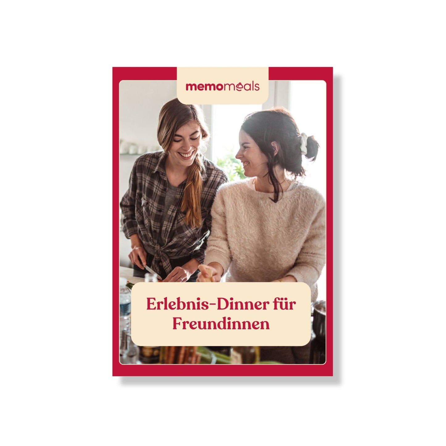 Erlebnis Dinner fuer Freundinnen Box von oben
