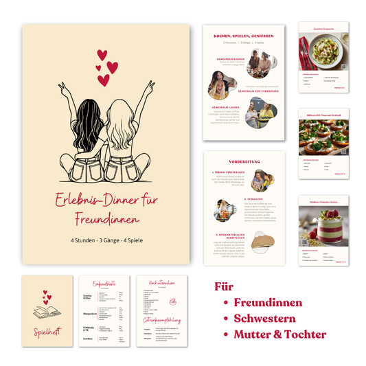 Das Erlebnis-Dinner für Freundinnen