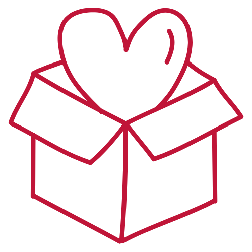 Icon Paket – Lieferung der Erlebnisbox an den Handelspartner