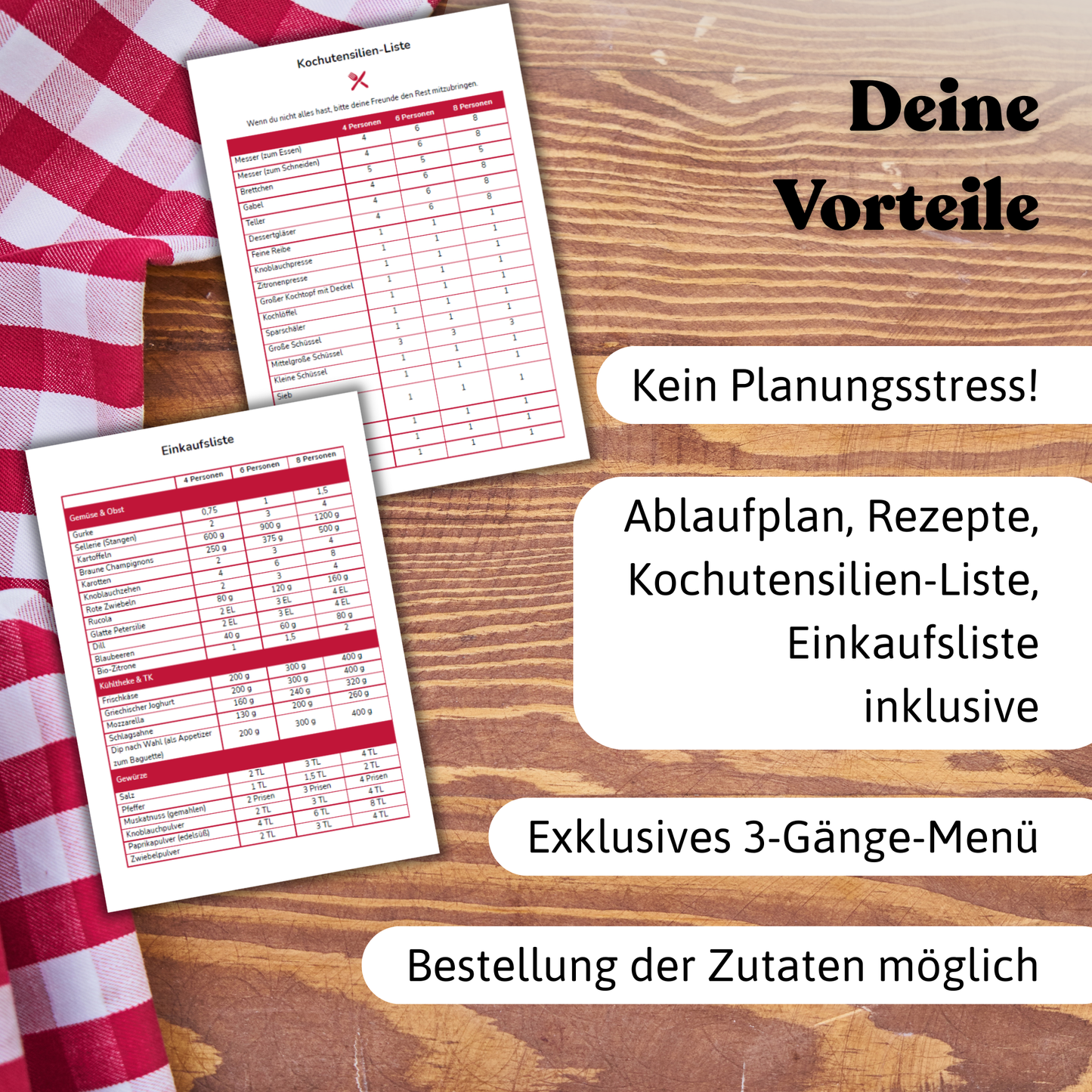 Das Erlebnis-Dinner für Paare